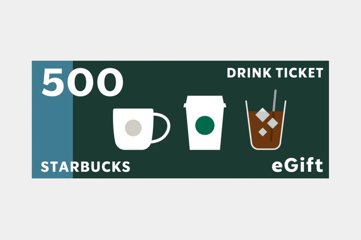STARBUCKS ギフトチケット 5万円分